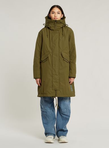 Parka Hooded Fishtail